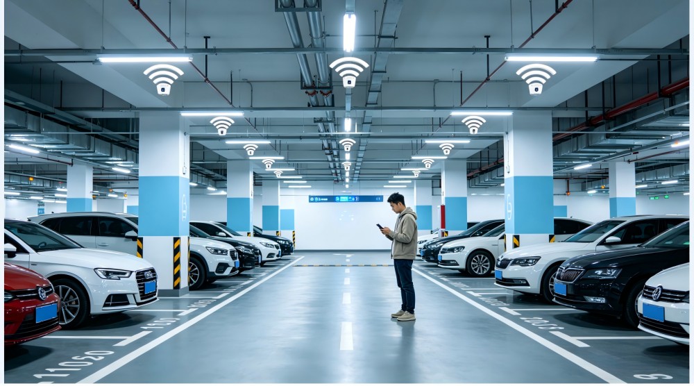 某城市商业综合体 - WiFi 室内移动终端实时定位项目(实现12万平米全场定位与智慧运营)