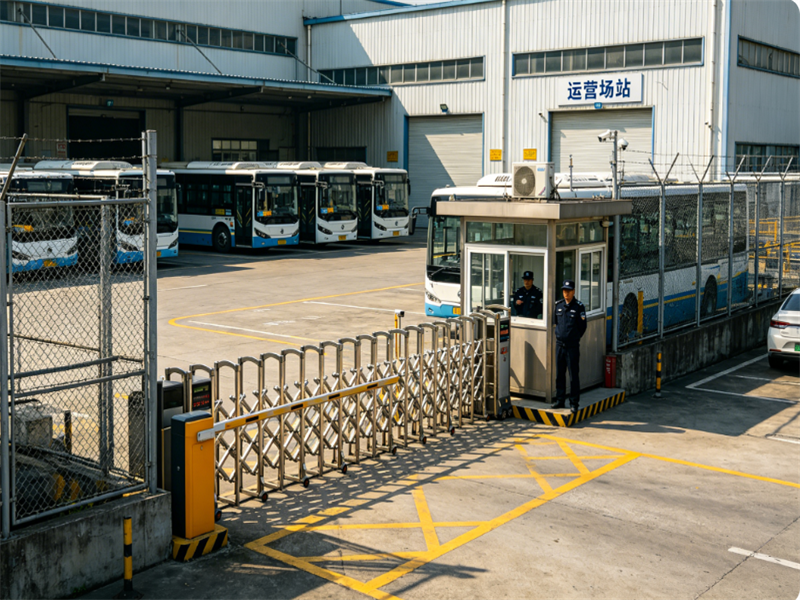 某市公交集团场站 GNSS 信号覆盖项目